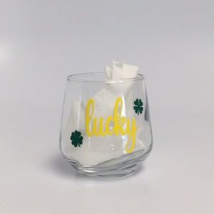 St Patrick’s Day Lucky shot glass 3.25oz